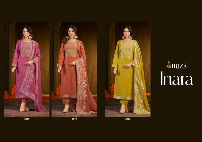 Ibiza inara baalar dress material wholesale
